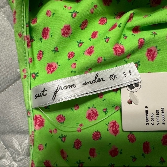 Urban Outfitters Out From Under Chloe Printed One Piece Swimsuit, Size S (v) - Picture 8 of 12